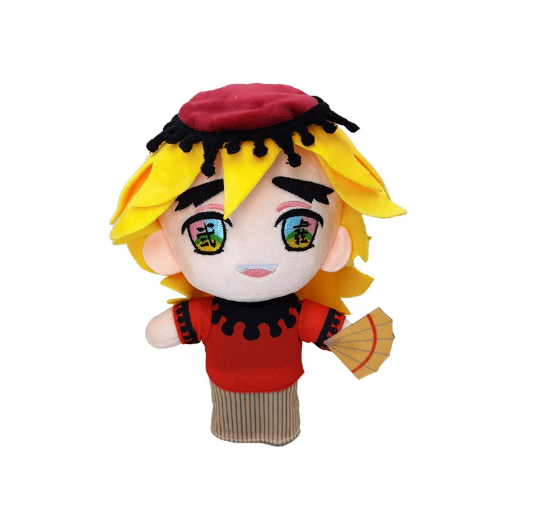 20CM Demon Slayer Plush Toys Kawaii Kamado Tanjirou Agatsuma Zenitsu Kamado Nezuko Stuffed Dolls Lovely Pillow DS27
