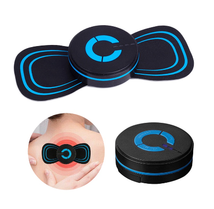 Japan Electric Neck Massager Pad Relief Fatigue Micro Current Pulse Physiotherapy Massage Mat