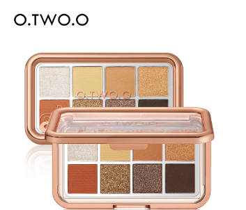 O.TWO.O Eyeshadow 8 Colors Matte& Shine Velvety Smooth Texture