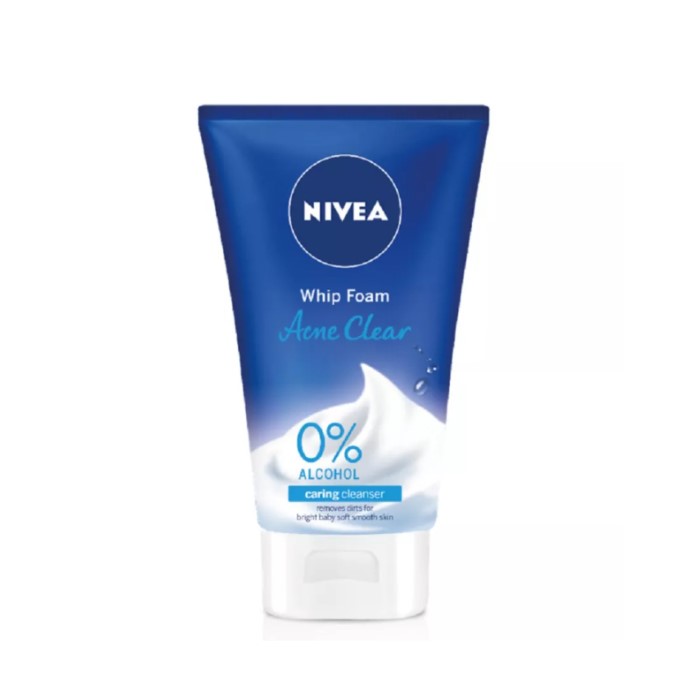 Nivea  Face Acne Cleanser Acne Clear Whip Foam Face Wash for Acne 100G