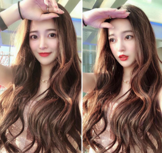 Wig Female Long Curly Hair Big Wavy Extension Piece Invisible Seamless Replacement U-Shaped
