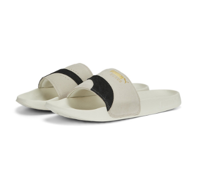 PUMA Unisex Leadcat 2.0 Suede OG Slides Slippers (White)