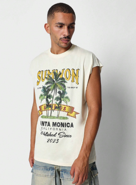 SUMWON Tank With Front Print