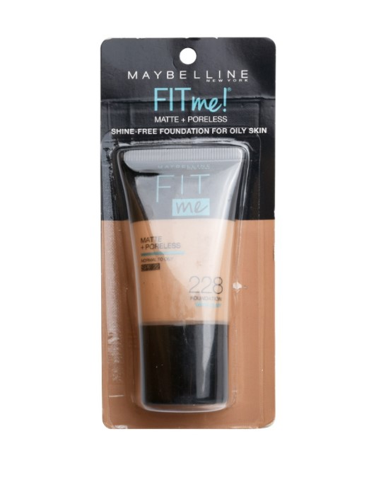 Maybelline Fit Me Matte+Poreless Shine Free Foundation For Oily Skin 18ML