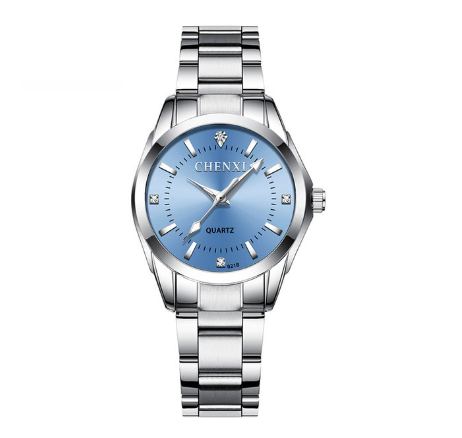 CHENXI Brand 021B Ready 6 Fashion Colors Luxury Quartz Women's Watches Ladies Dress Rhinestone Wristwatches F5