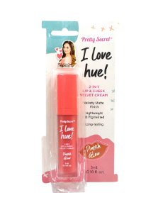 PRETTY SECRET 2-In-1 Lip and Cheek Velvet Cream Pinkish Glow 3ML