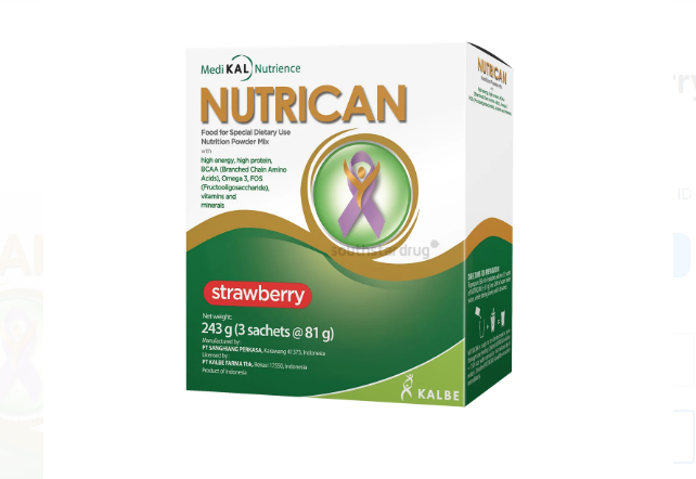 Nutrican Strawberry for Adult  243g