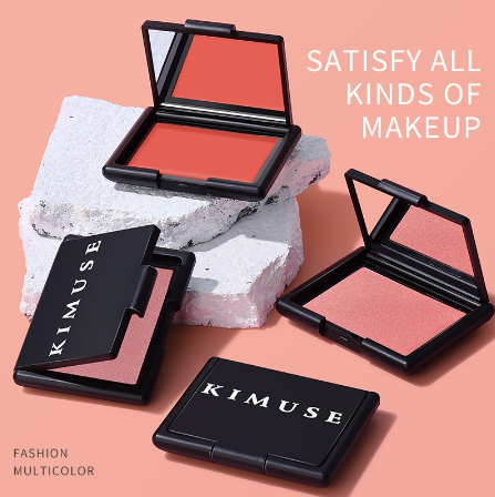 Kimuse Natural Matte Blush Makeup Blush Baked Cheek Palette Makeup 8 Colors Option