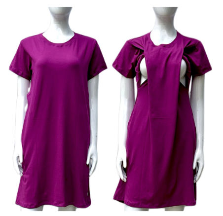 Maternity Breastfeeding dress  Nursing dress  Pregnant  Nursing wear  Lounge dress  Casual dress MBD20