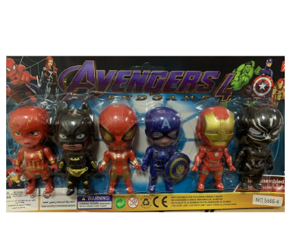 Avengers 6 in 1 Ornamental Toy