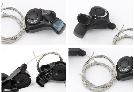 7 Gears 21 Speed MTB Bicycle Left/Right Shifter Shift Derailleur Bike Accessory