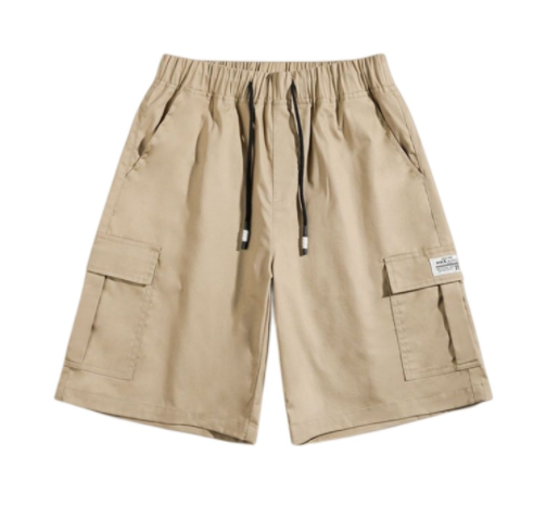 New Casual Shorts Korean Style 100% Cotton Shorts Pants Pockets Fashion Cool Unisex