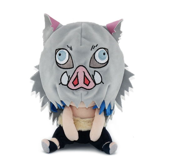 20CM Demon Slayer Plush Toys Kawaii Kamado Tanjirou Agatsuma Zenitsu Kamado Nezuko Stuffed Dolls Lovely Pillow DS18