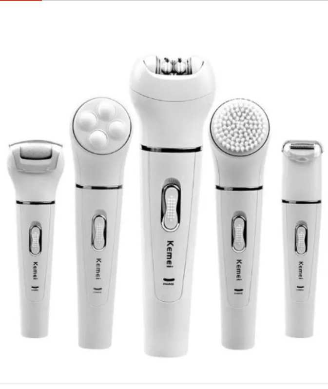 5 In 1 Personal Care Women Shaver Wool Device Women Epilator Shaving Foot Callus Remover Facial