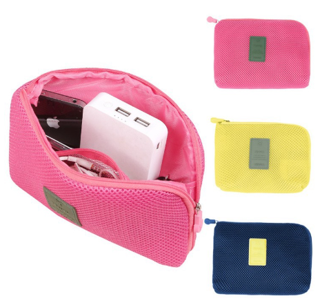 SUPER NO.1☆ Mobile Phone Digital Package Wallet Data Line Box USB Pouch