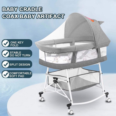 Baby Bed Can Duyan Baby Cribs with Mosquito Net