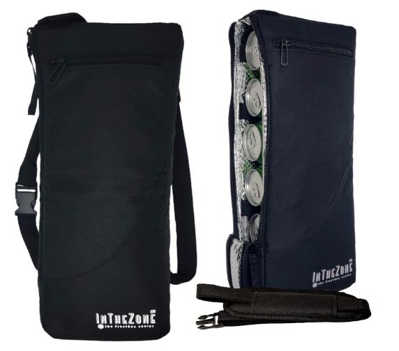 Frostbox Golf Bag Cooler and Ice Pack - Small 6 Pack Golf Beer Cooler - Hidden and Fits Discreetly in Golf Bag - Covert Insulated Golf Cooler Bag Sleeve - Golf Accessories for Men