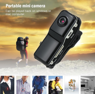 Action Camera 1080P HD Sports Riding DV Direct Recording Recorder Outdoor Monitoring Driving Record