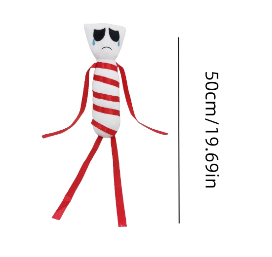 The Amazing Digital Circus Anime Cartoon Plush Pomni Jax Plush doll Toy Theater Rabbit Doll Stuffed Toys Christmas Gifts C24