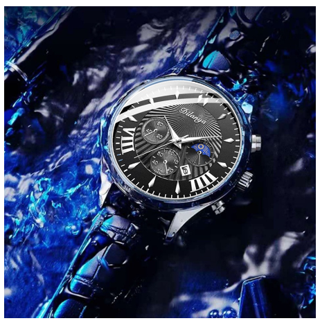 Original Luxury Fashion Business Trend Casual Sports Temperament Men's Stainless Steel Watch M008