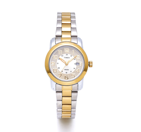 Timex L115 Series Two Tone Stainless Watch For Women TWEL1152E CLASSICS