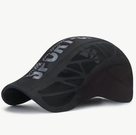 1pc Sports Letter Printed Quick Drying Hat, Breathable Mesh Baseball Cap, Comfortable To Use, Very Suitable For Golf And Cycling And UV Protection