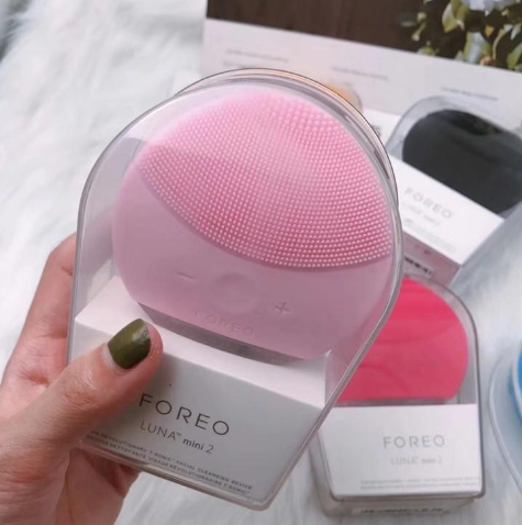 Electric Facial Cleansing Waterproof Silicone Face Cleanser Skin Ultrasonic Vibration Massage Brush