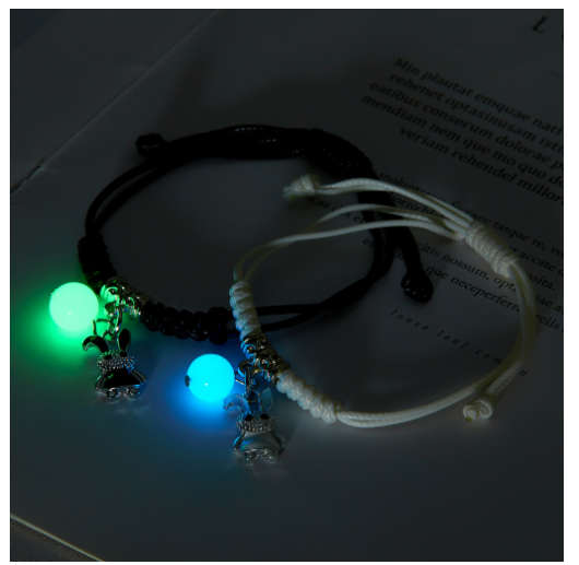 2Pcs Glow in the Dark Luminous Bracelet For Women Adjustable Fashion Women Men Couple Bracelet Best Friends Bracelets B26