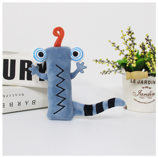 26 PCS Alphabet Plush Toy, Alphabets Alphabet Lore Stuffed Doll Preschool Educational English ABC Letter Toy for Kids Children I