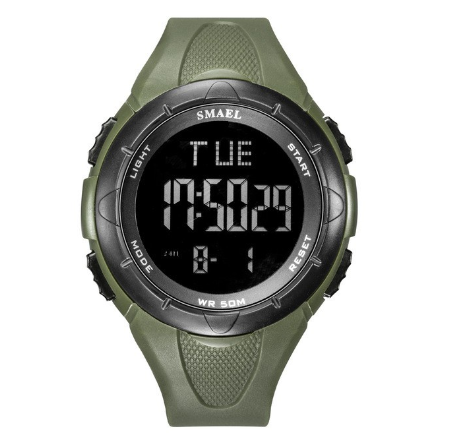 SMAEL1016 Brand Mens Fashion Digital Watches Casual Waterproof Sports Watch Men Date Chrono Alarm Clock Wristwatch 02