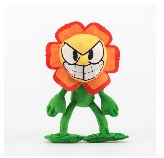 32cm Cuphead Plush Toys Mugman The Chalice Soft Plush Stuffed Toys Cute Cartoon For Kid Christmas Gifts S6