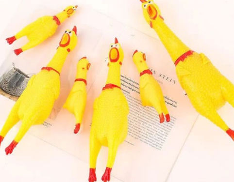 Pet Dog Squeak Chew Toys Funny Chicken Legs Designs Dog Toys For Small Large Dog Cat Puppy Sound