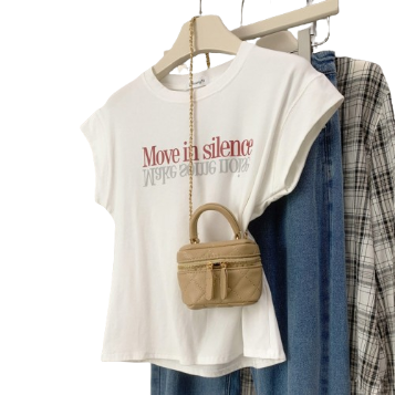 Lovito Women Basic T-Shirt LNE24049 (White)