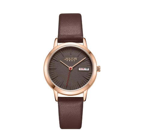 JULIUS Simple Fashion Belt Quartz Waterproof Fashion Watch JA-1375 4