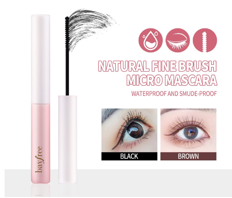 Bayfree Natural Fine Brush Micro Mascara Eye Makeup
