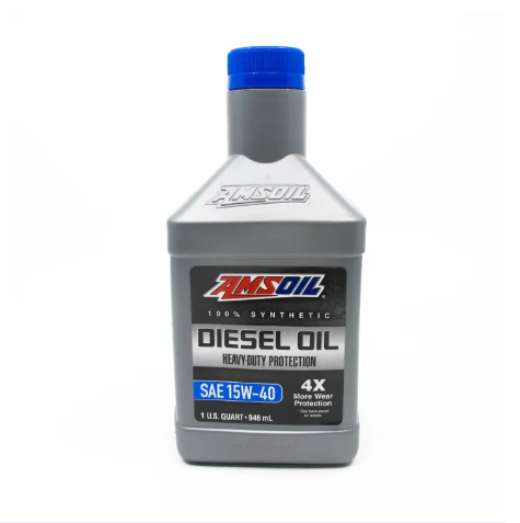 AMSOIL 15W40 Diesel Heavy Duty Engine Oil Fully Synthetic (1 Quart)