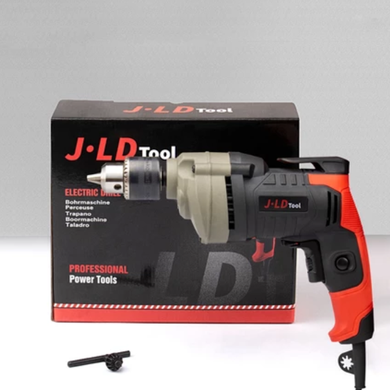JLD 480W Drill Power Tool 60HZ Electric Drill Heavy Duty 13MM CHUCK Barena Drill Set Original