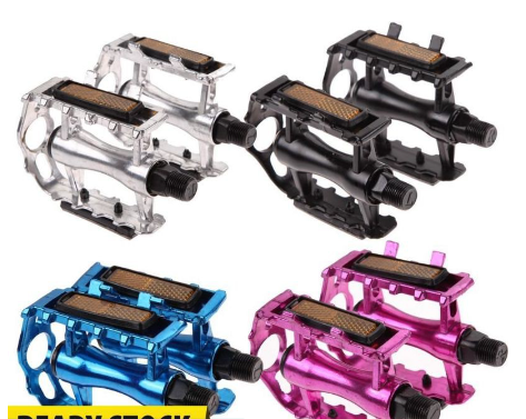 BMX MTB Bike Aluminium Alloy Mountain Bicycle Cycling 9/16" Pedals Flat JT-03