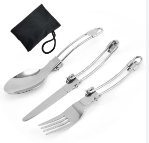 Outdoor Camping / Hiking Stainless Tableware Set