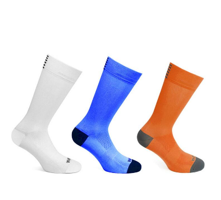 Rapha Unisex Outdoor Sports Socks Nylon High Elastic Breathable Running Socks Cycling Socks