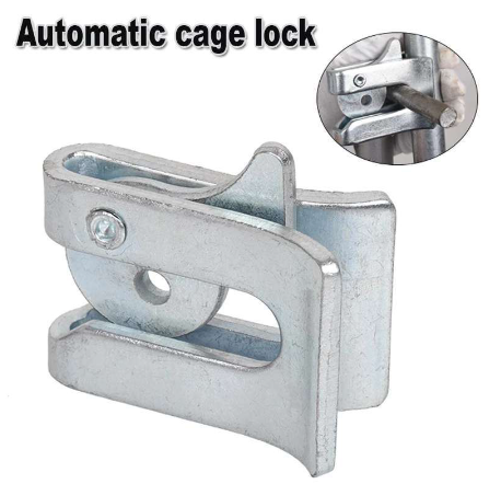 Stainless Steel Safety Hasp Door Lock for Bathroom Bedroom Cabinet Catch Latch Key Locks Security