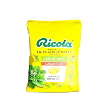 Ricola Lemon Mint Sugar Free Drops 105's