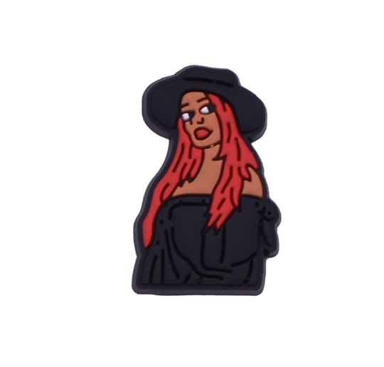 Cute Bear Cat Jibits for Croc Rainbow Jibbits Charm Mermaid Shoe Charms Pins Karol G Singer Jibitz Crocks for Girls Shoes Accessories S23