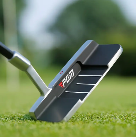 PGM Standing Putter Golf Club, Low Center Of Gravity, Stability Enhanced, Single Golf Putter With Aim Line, Includes Rod Sleeve Gift