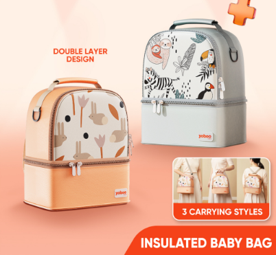 Yoboo Insulated Baby Bag Waterproof  Lightweight  Maternity Bag  Safe material