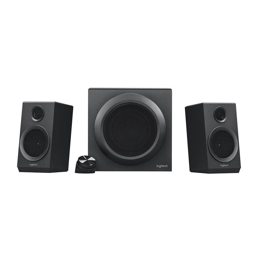 Logitech Z333 2.1 Multimedia Speaker System with Subwoofer, EU PLUG, 3.5mm Audio and RCA