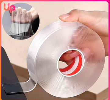 Nano Double Sided Tape Transparent Self Adhesive Tapes Multifunction Strongly Sticky Tape Strips