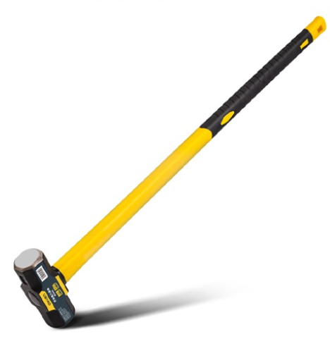 Double Head Sledge Hammer Heavy Duty Blasting Demolition Hammer Fiberglass Handle