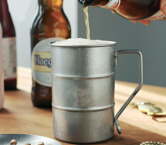 Outdoor Mug 304 Stainless Steel Mug Large Capacity Wine Mug With Cover Creative Camping Beer Mug