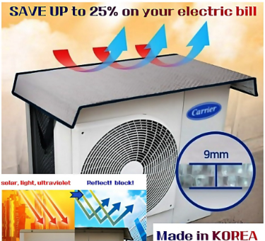 AirCon Cover ( Outdoor Unit ) Rainproof Air Conditioner Cover Waterproof Dust Cover